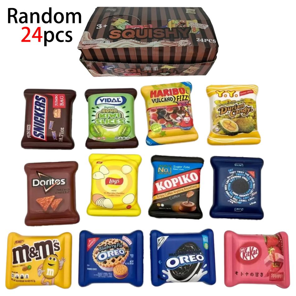 Food Snacks Online - Langzaam terugkerend elastisch mini-snackzakje in doosje,