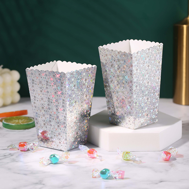 Food Snacks Candy - 25/50cs Cartoon Papier Snoep Cadeau Popcorn