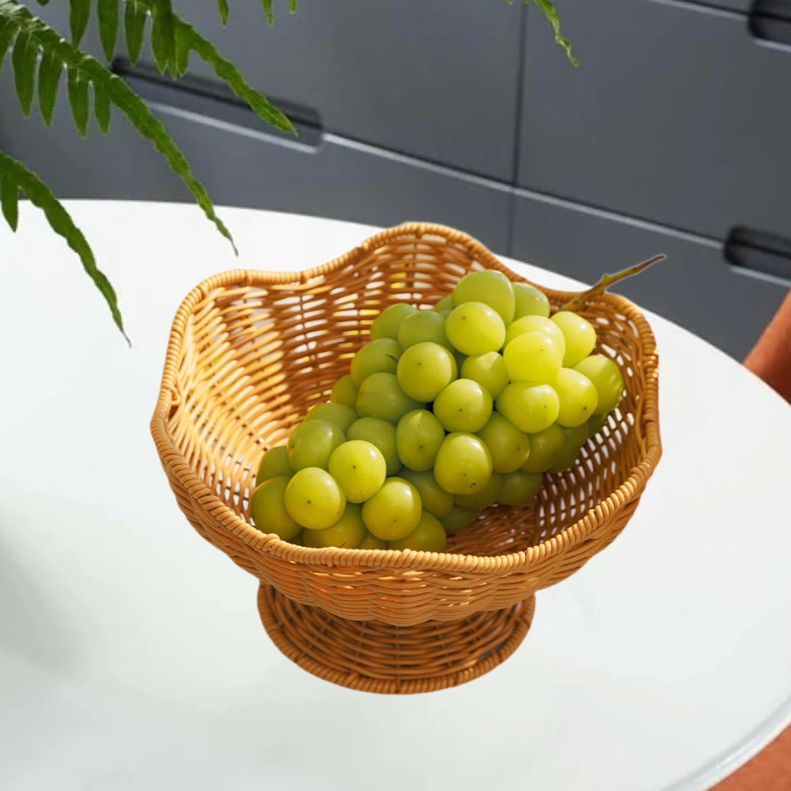 Snacks Food Gift Baskets - Fruitmand Handgeweven Broodmand Opbergkom voor Cadeaumand