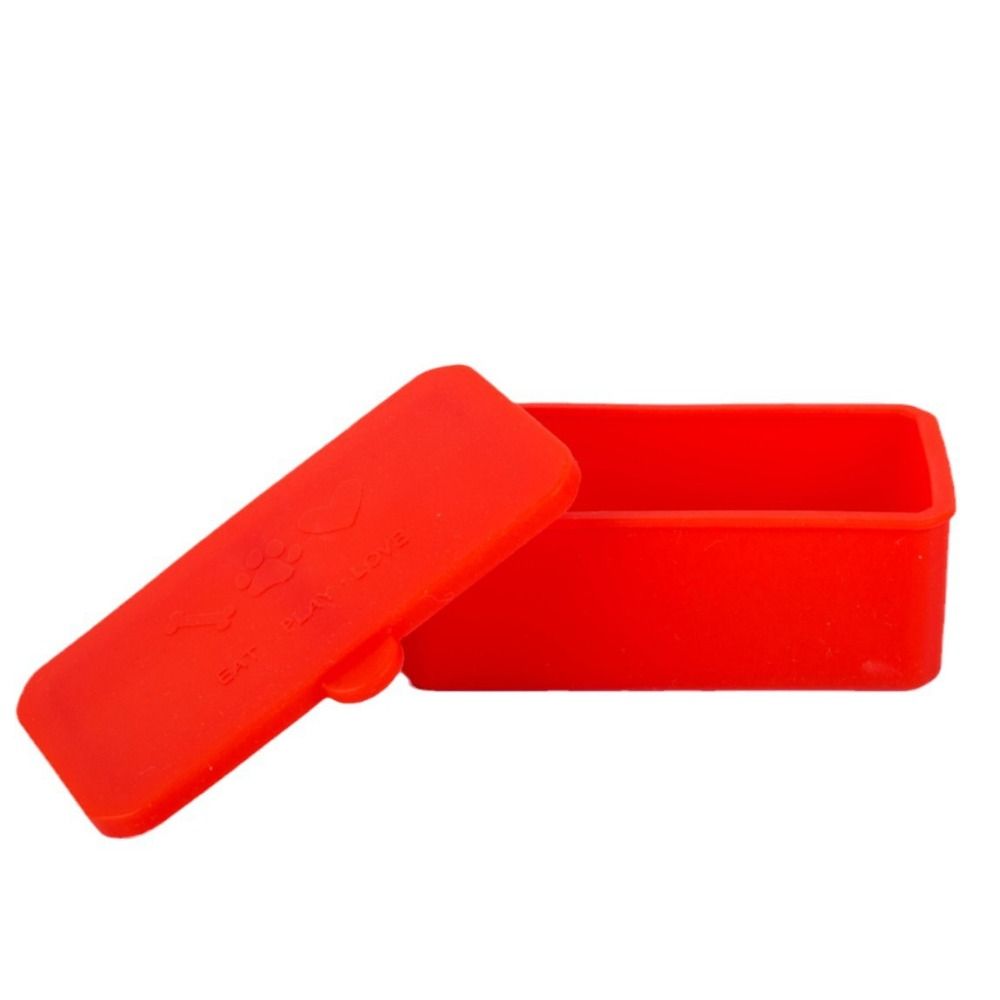 Food Snacks Distribution - 1/3pcs Praktische Siliconen Voedsel Verdeelkast Rood/Roze/Paars/Groen/Oranje/Blauw