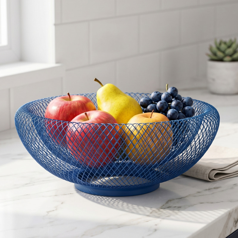 Snacks Food Gift Baskets - IJzeren fruitmand Modern minimalistisch metalen snackplateau