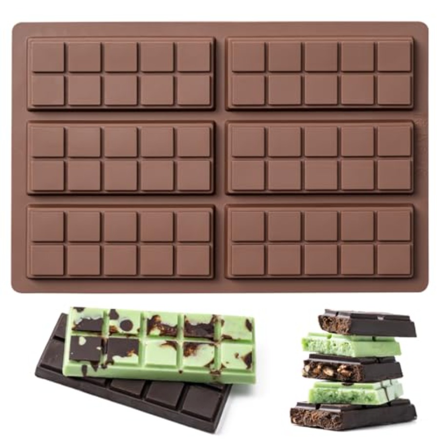 Food Snacks Candy - Chocoladebarvorm, antiaanbak chocoladevormen, 100% food grade