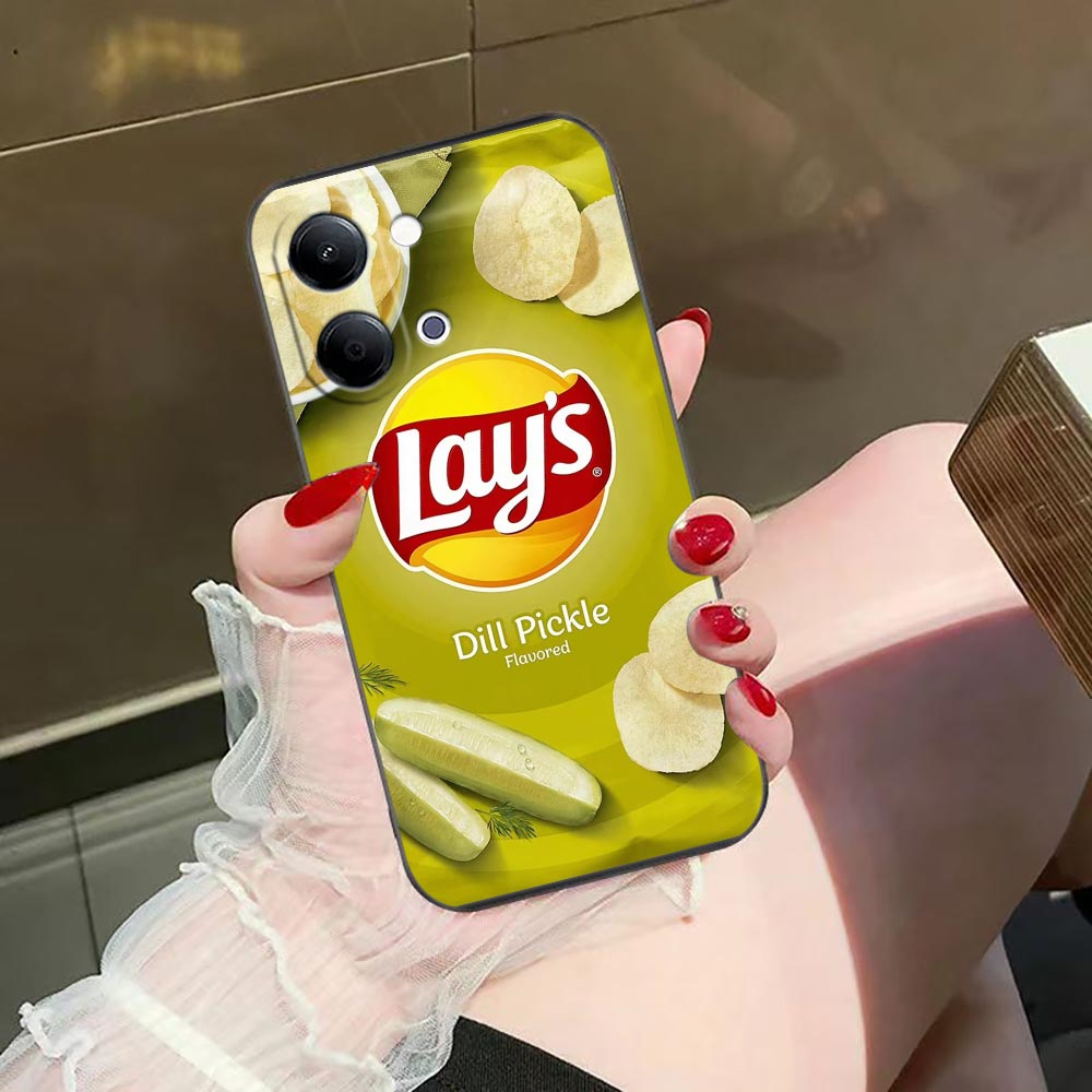 Food Snacks Logos - Telefoonhoesje voor VIVO Y400 Y04 Y05
