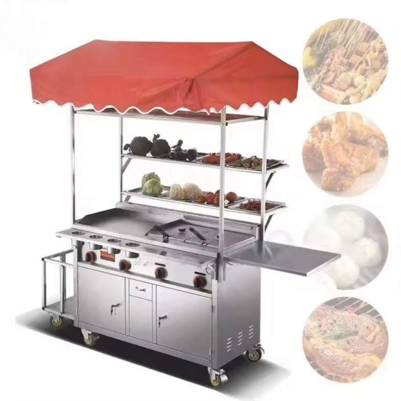 Mobiele foodtruck van roestvri - Food Snacks Catering recensie en prijs