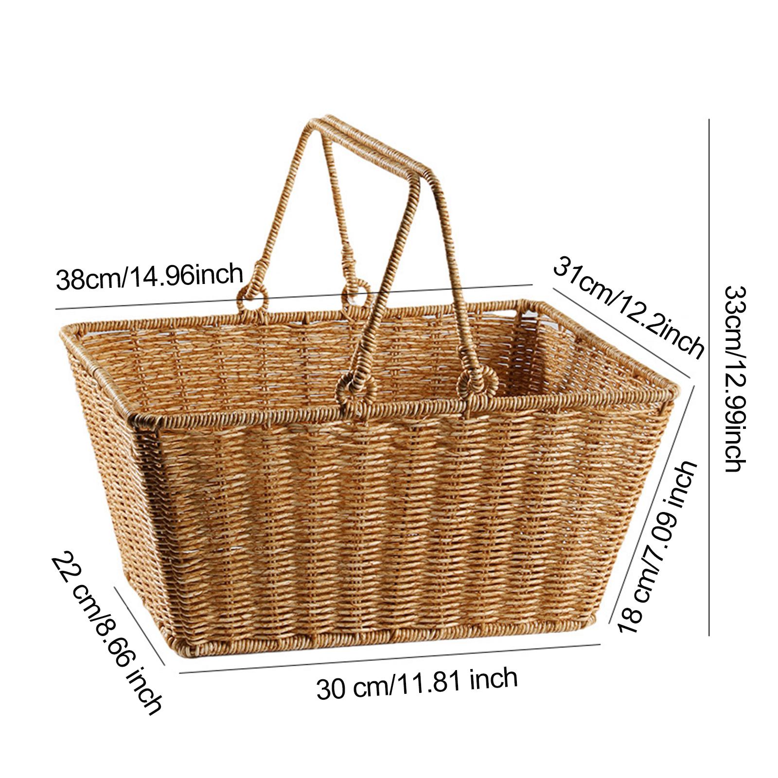 Picknickopbergmand met handvat - Snacks Food Gift Baskets recensie en prijs