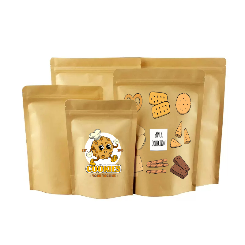 Op maat gemaakte LOGO bruine k - Food Snacks Logos recensie en prijs