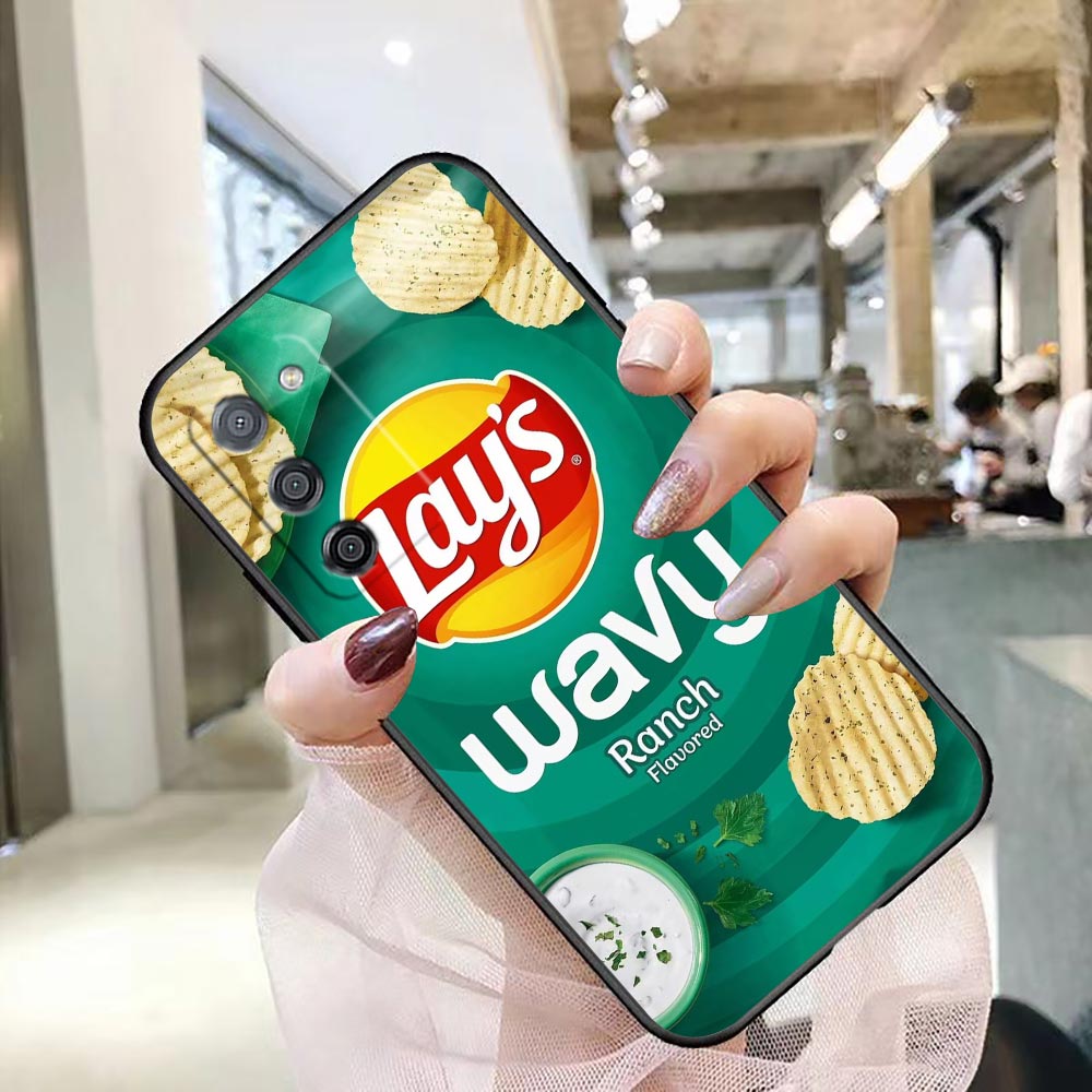 Telefoonhoesje voor OPPO A5X A - Food Snacks Logos recensie en prijs