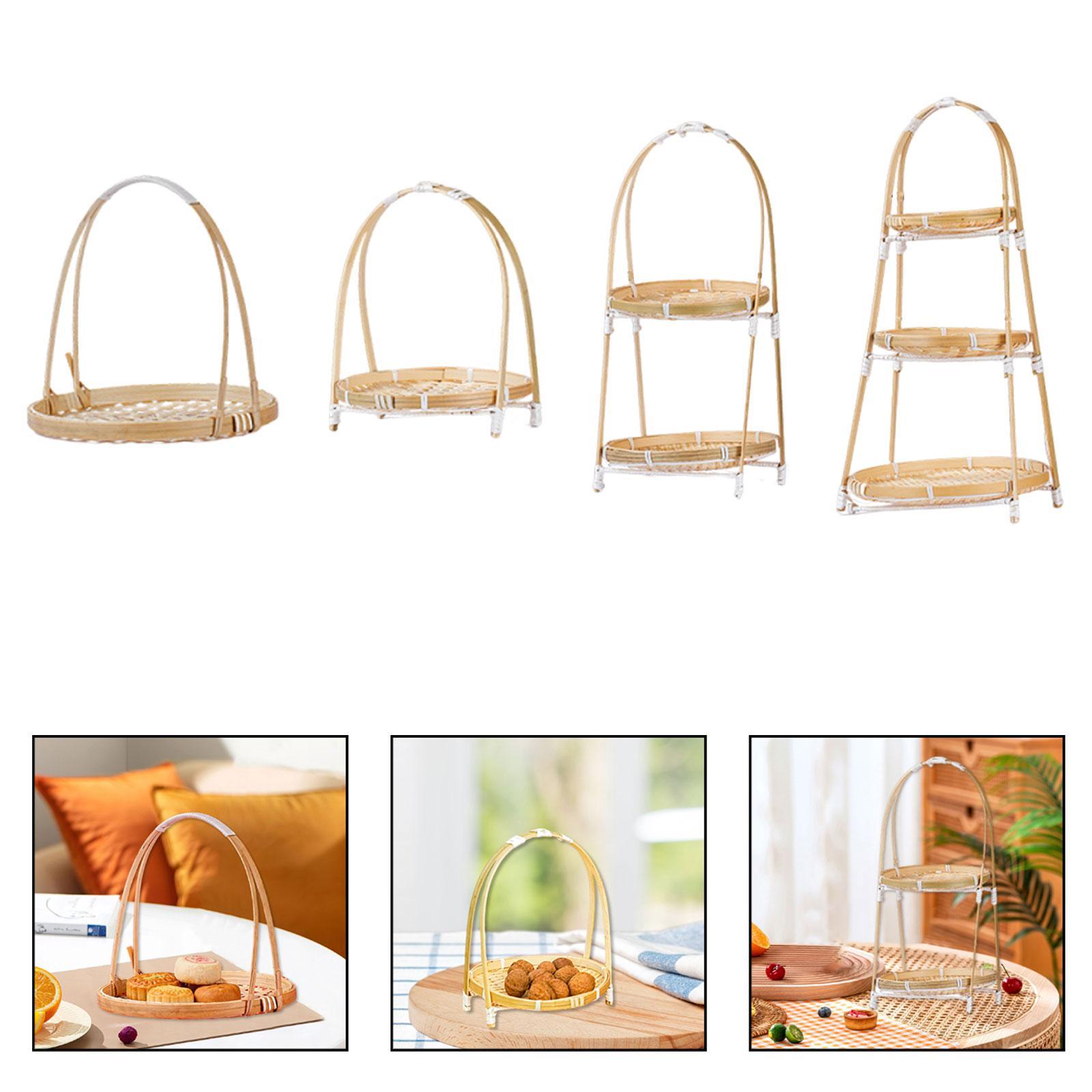 Snack Organizer Geweven Bamboe - Snacks Food Gift Baskets recensie en prijs