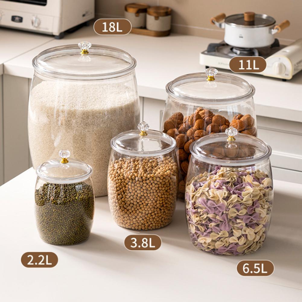 Grote transparante plastic afg - Food Snacks Candy recensie en prijs