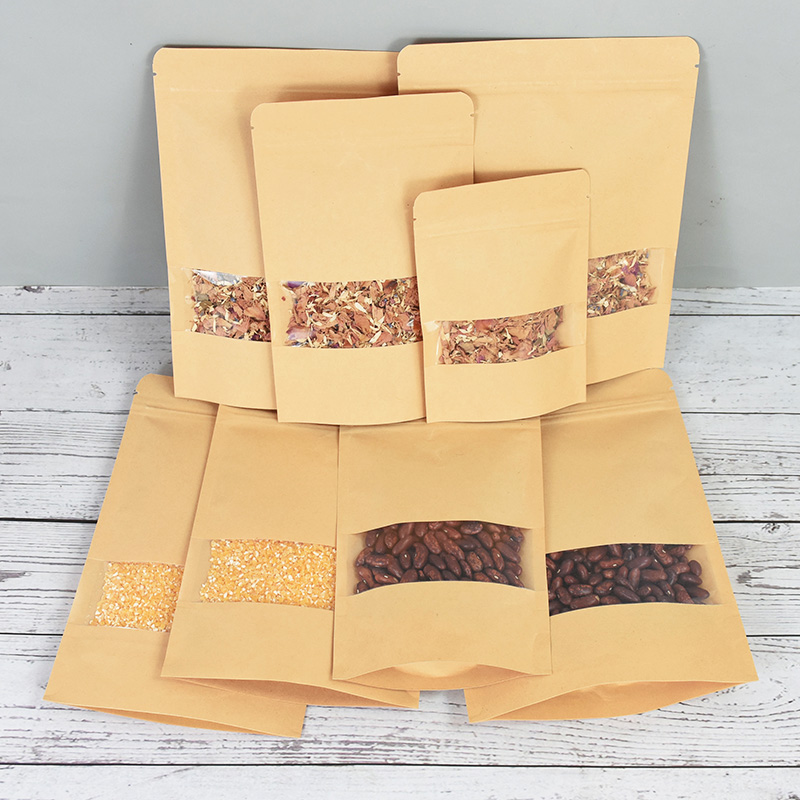 20/50 Stuks Kraftpapier Zip Lo - Food Snacks Candy recensie en prijs