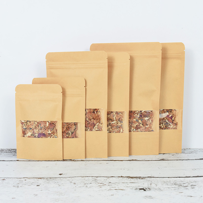 20/50 Stuks Kraftpapier Zip Lo - Food Snacks Candy recensie en prijs