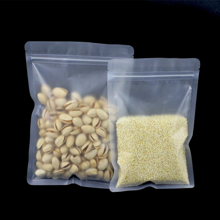 100 STKS Frosted Plastic Ziplo - Food Snacks Logos recensie en prijs