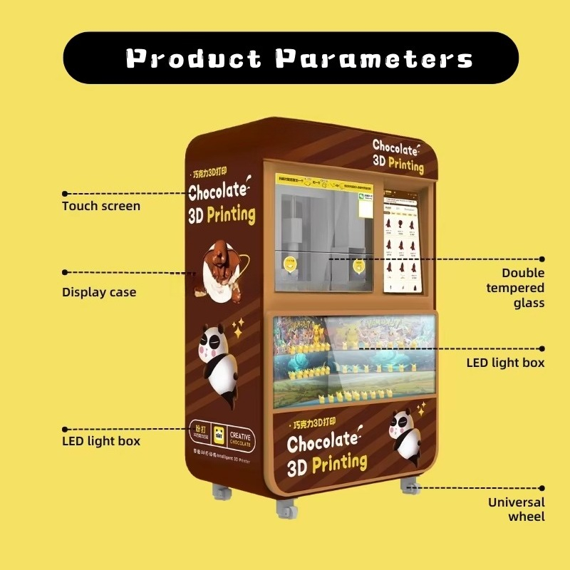 Aangepaste machine voor het ma - Food Snacks Logos recensie en prijs