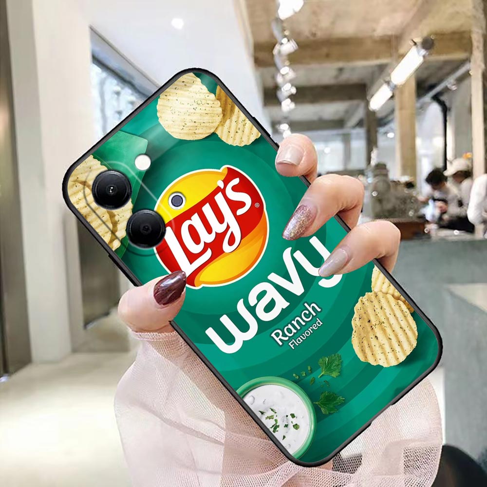 Telefoonhoesje voor VIVO Y400  - Food Snacks Logos recensie en prijs