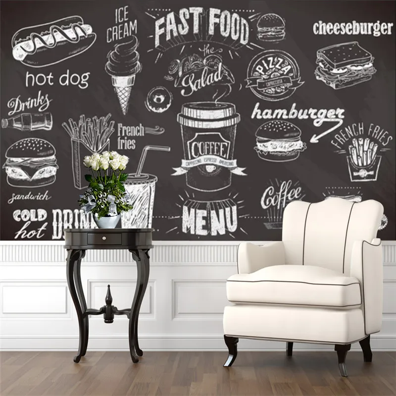 Aangepaste handgeschilderde sc - Food Snacks Background recensie en prijs